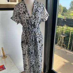 Lisa Marie Fernandez Floral Jumpsuit